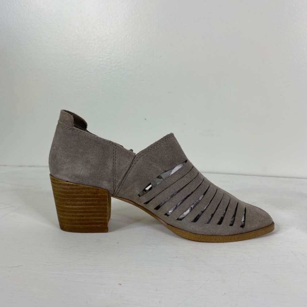 1. State Suede Ankle Bootie Gray Sz. 5.5 - Picture 4 of 16